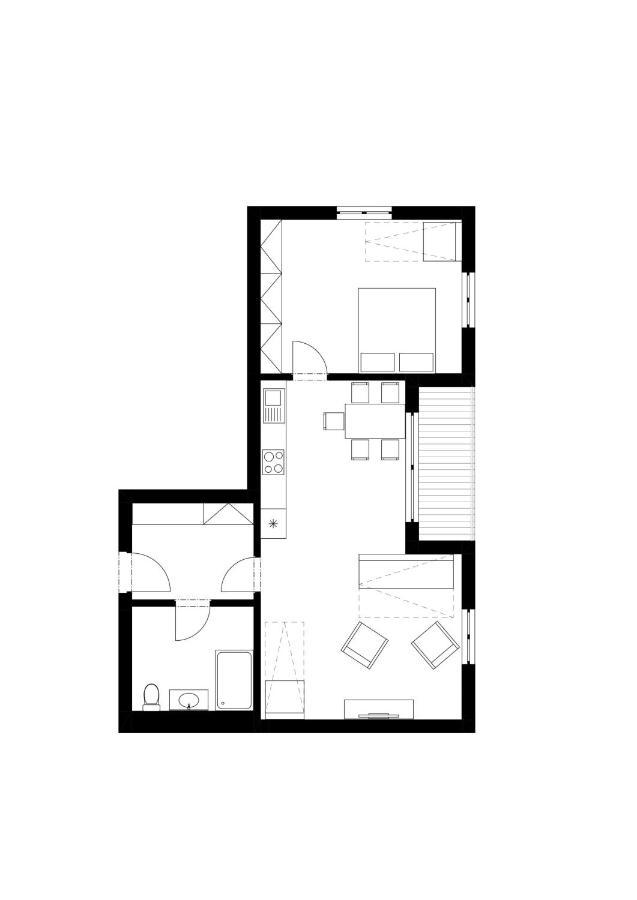 Apartmán u sjezdovky Filipovice Exterior foto